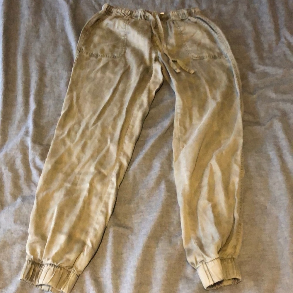 C&C California army green joggers